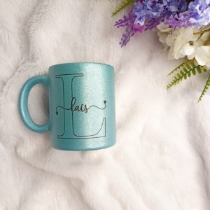 Caneca Glitter Tiffany
