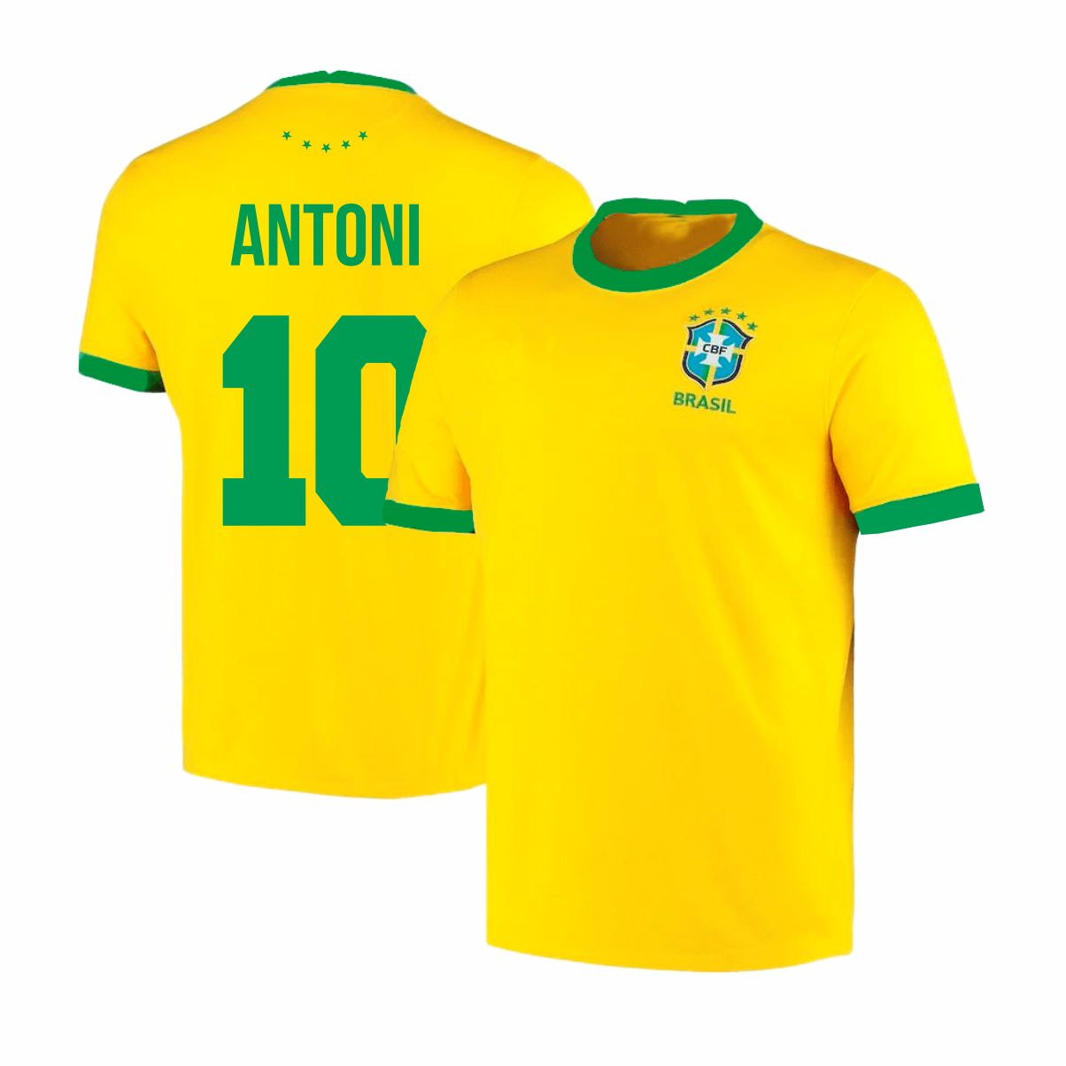 Camiseta Personalizada Brasil – Infantil – Mimos Personalizados