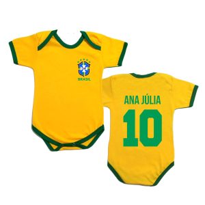 Camiseta Personalizada Brasil – Infantil – Mimos Personalizados